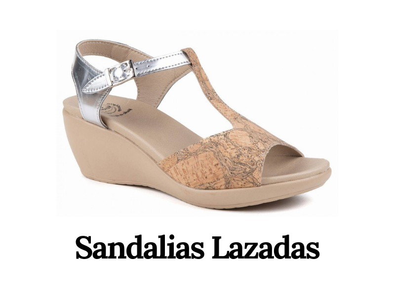 Sandalias Lazadas Veganas. Verano Sostenible