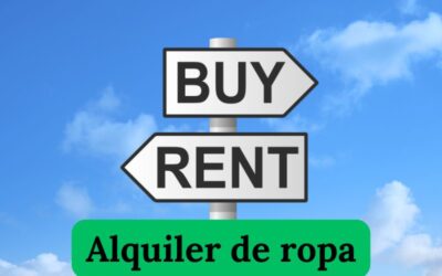 Alquiler de ropa. Solución sostenible para la moda