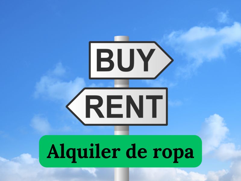 Alquiler de ropa. Solución sostenible para la moda